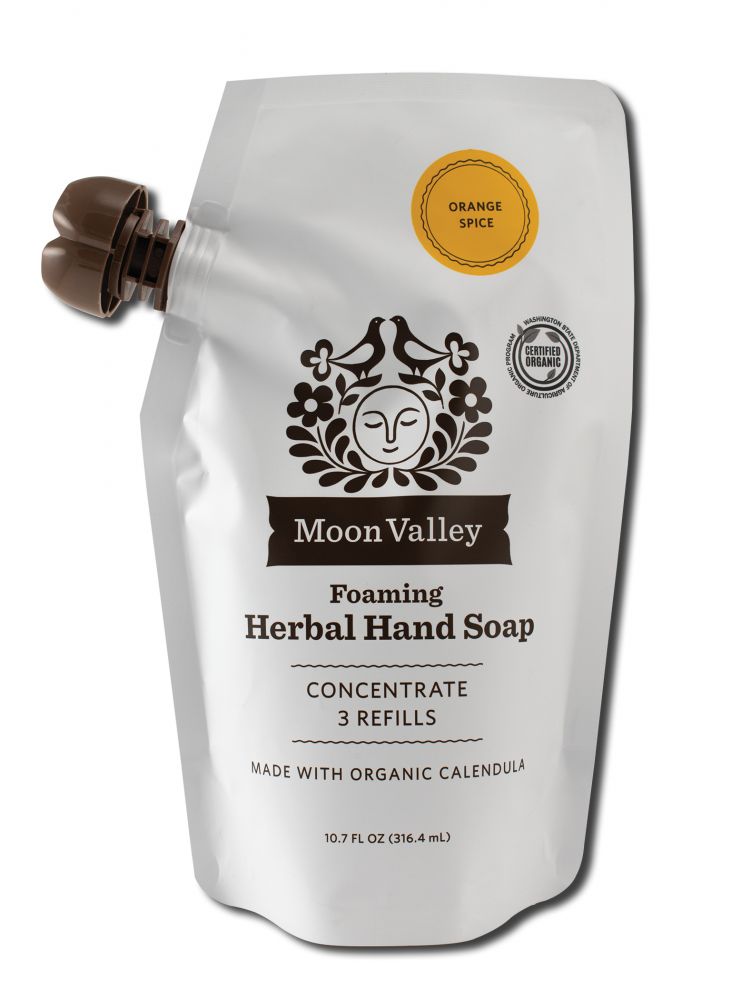 MOON VALLEY ORGANICS Foaming Soap Orange Spice Refill 10.7 oz
