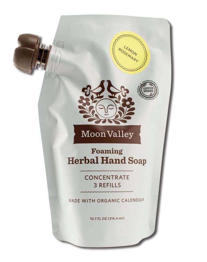 MOON VALLEY ORGANICS Foaming Soap Lemon Rosemary Refill 10.7 oz