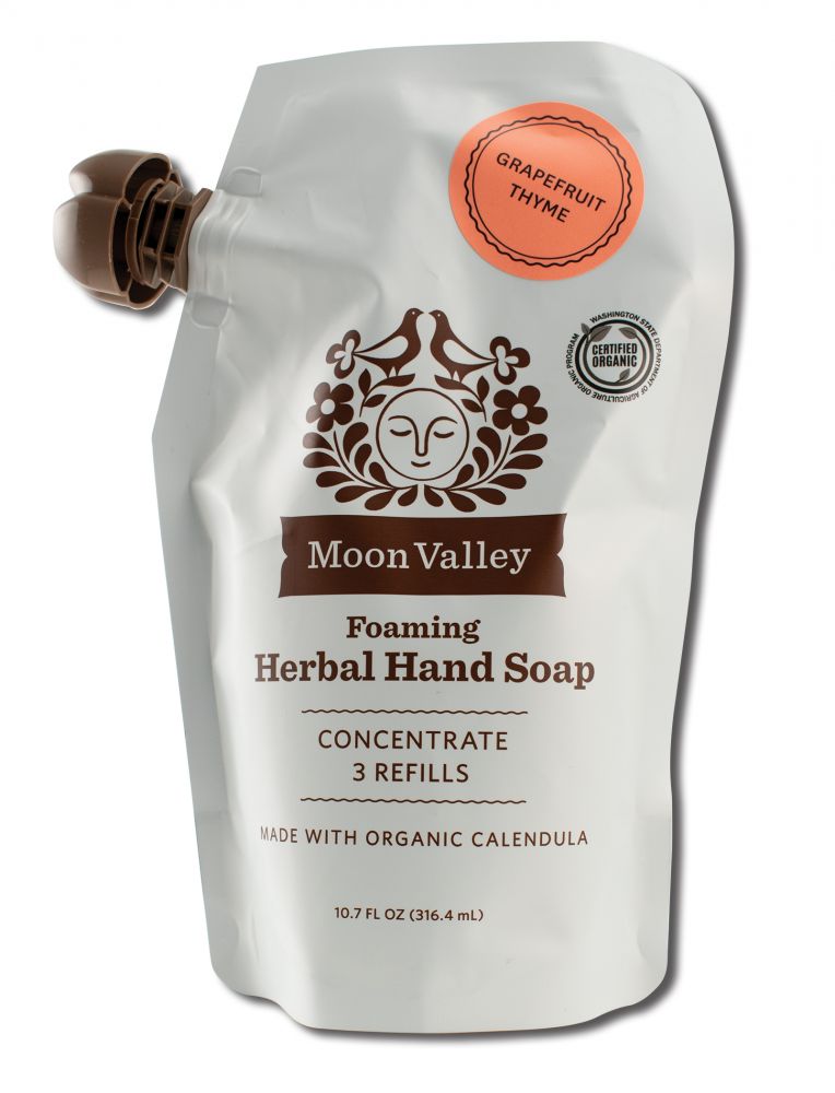 MOON VALLEY ORGANICS Foaming Soap Grapefruit Thyme Refill 10.7 oz
