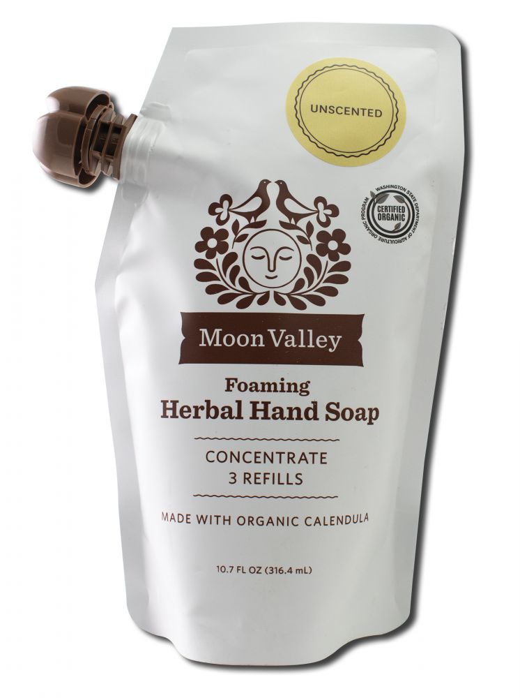 MOON VALLEY ORGANICS Foaming Soap Unscented Refill 10.7 oz