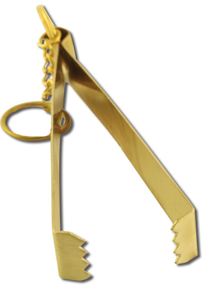 Prabhujis Gifts Incense Burners Brass Charcoal Tongs 5.5"