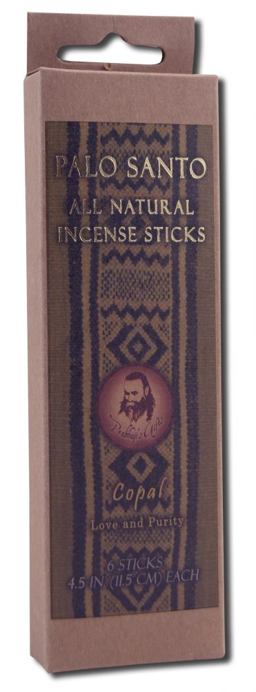 Prabhujis Gifts Palo Santo Incense Copal Incense Sticks 6 pc