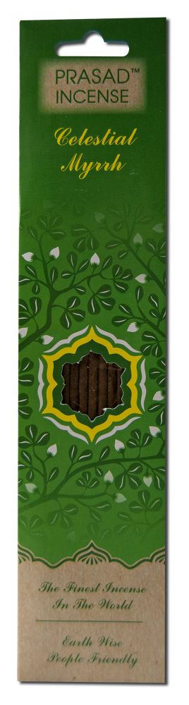 Prasad Gifts, Inc. Celestial Incense Myrrh 10 gm