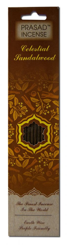 Prasad Gifts, Inc. Celestial Incense Sandalwood 10 gm