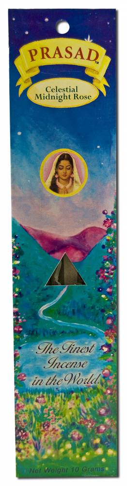 Prasad Gifts, Inc. Celestial Incense Midnight Rose 10 gm