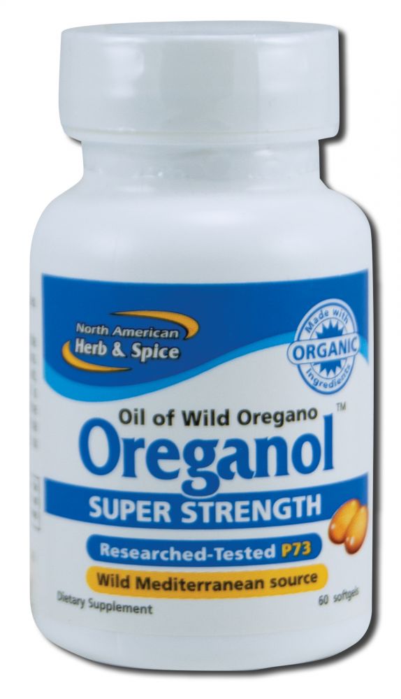 North American Herb & Spice Company Capsules Super Strength Oreganol 60 ct