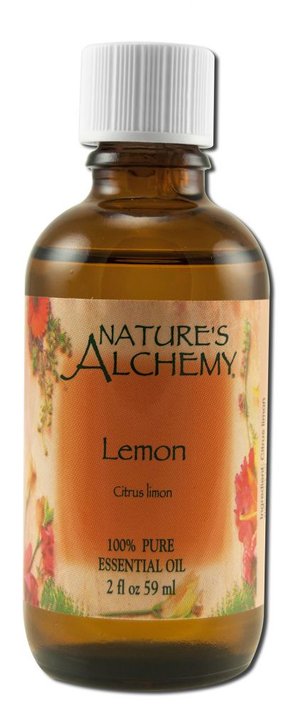 Natures Alchemy Essential Oils Lemon 2 oz