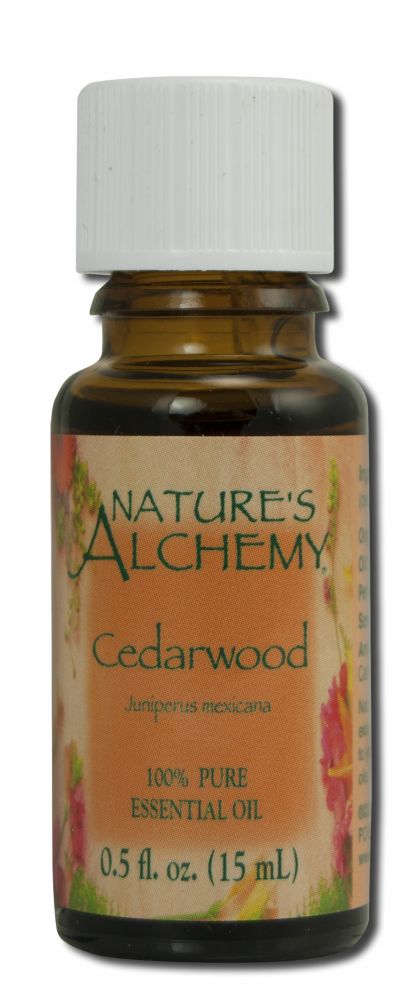 Natures Alchemy Essential Oils Cedarwood .5 oz