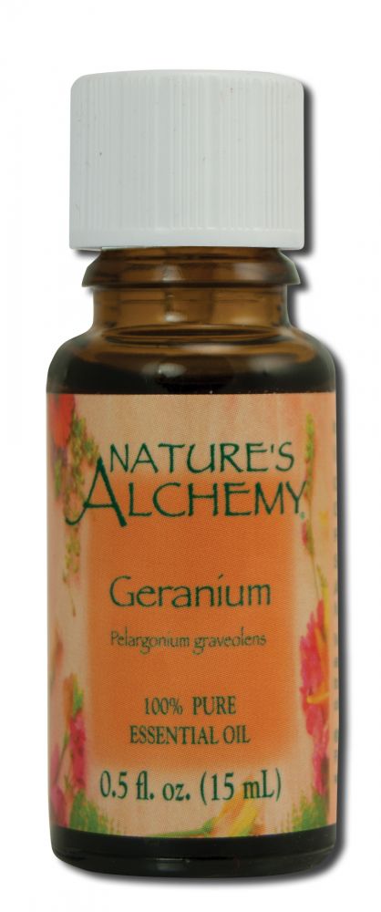 Natures Alchemy Essential Oils Geranium .5 oz
