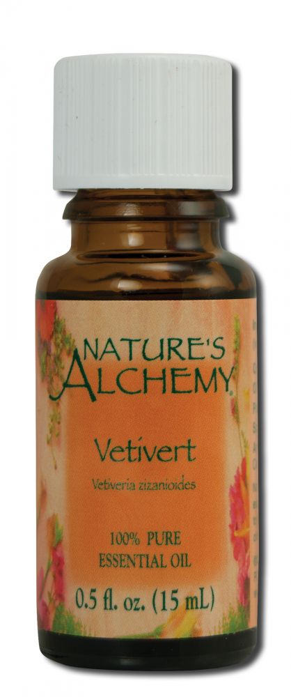 Natures Alchemy Essential Oils Vetivert .5 oz
