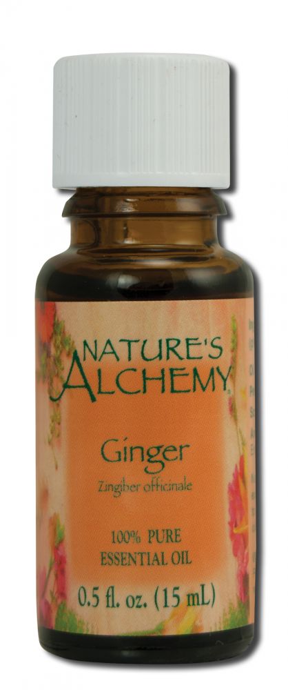 Natures Alchemy Essential Oils Ginger .5 oz