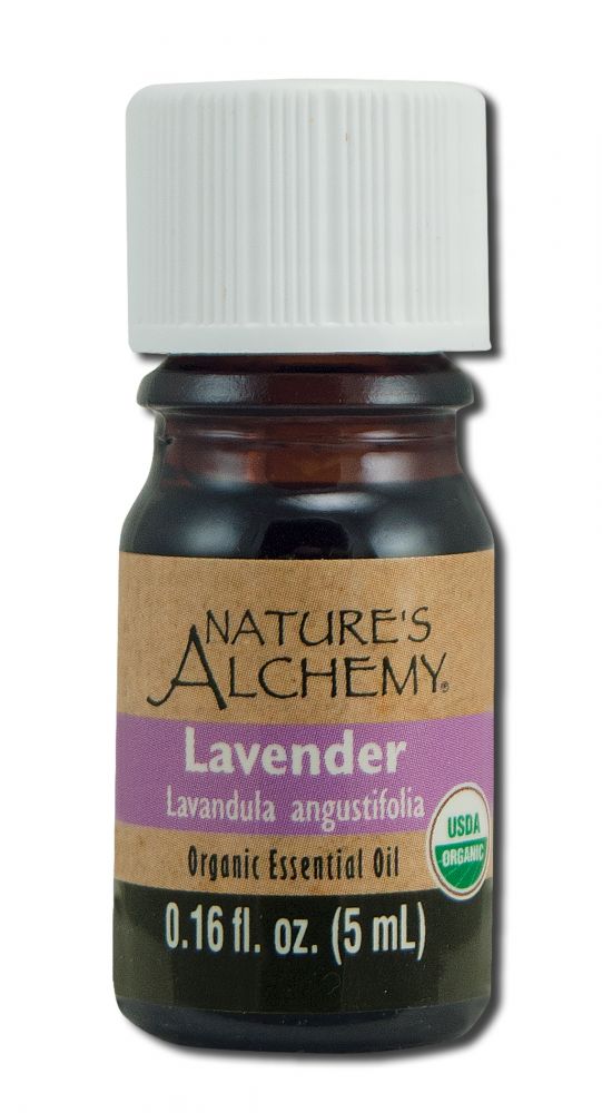 Natures Alchemy Certified Organic Essential Oils Lavender 5 ml