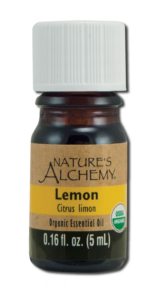 Natures Alchemy Certified Organic Essential Oils Lemon 5 ml