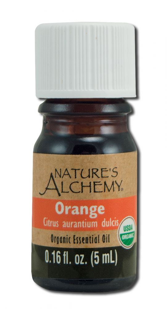 Natures Alchemy Certified Organic Essential Oils Orange 5 ml