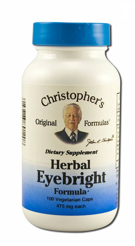 Dr. Christophers Original Formulas Family Formulations Herbal Eyebright 100 caps