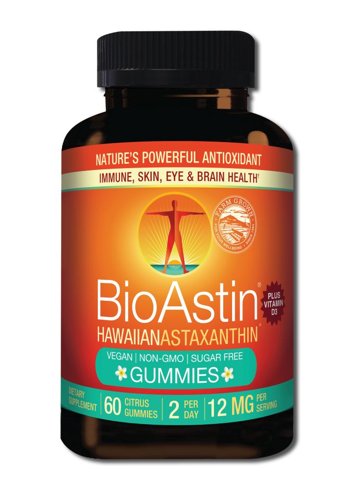 Bioastin BioAstin Hawaiian Astaxanthin 6 mg Gummy 60 ct