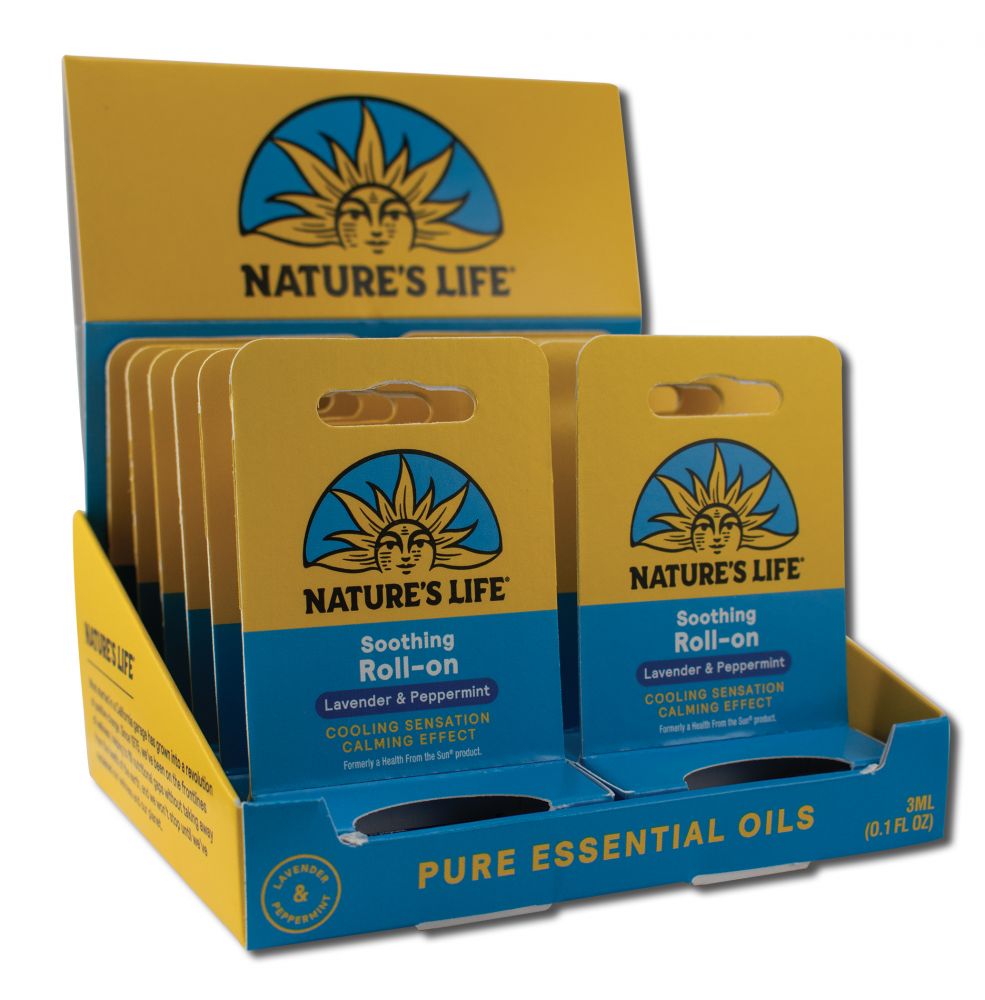 Natures Life Vitamins & Minerals MigraSoothe Display 3 ml vials 12 pc