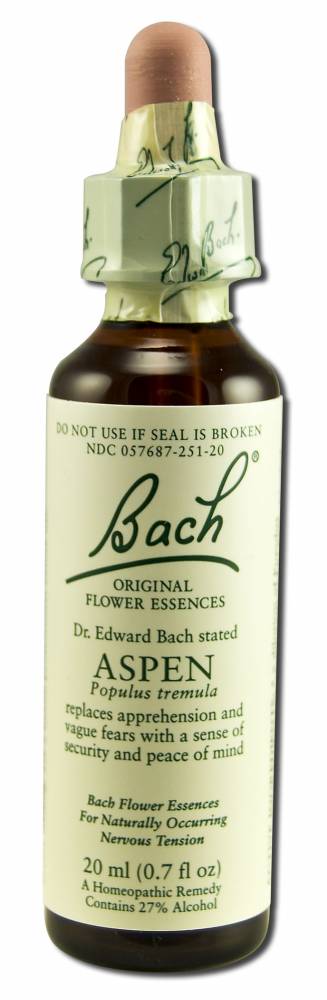 Bach Flower Remedies Original Flower Essences Aspen