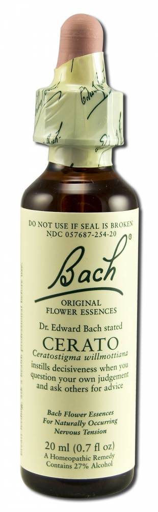 Bach Flower Remedies Original Flower Essences Cerato