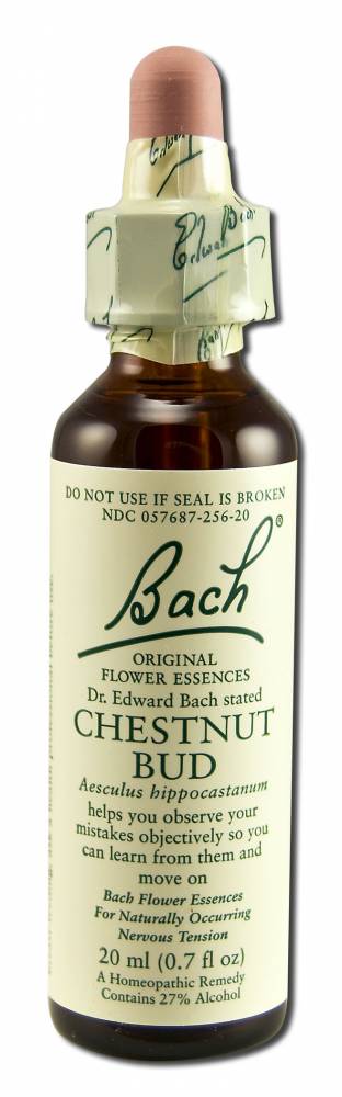 Bach Flower Remedies Original Flower Essences Chestnut Bud