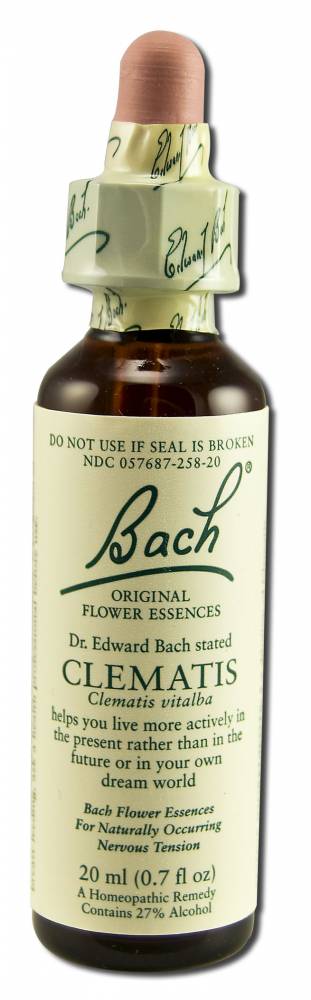 Bach Flower Remedies Original Flower Essences Clematis