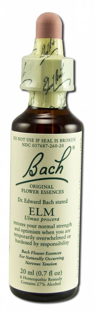 Bach Flower Remedies Original Flower Essences Elm