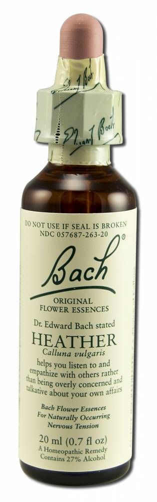 Bach Flower Remedies Original Flower Essences Heather