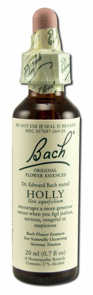 Bach Flower Remedies Original Flower Essences Holly