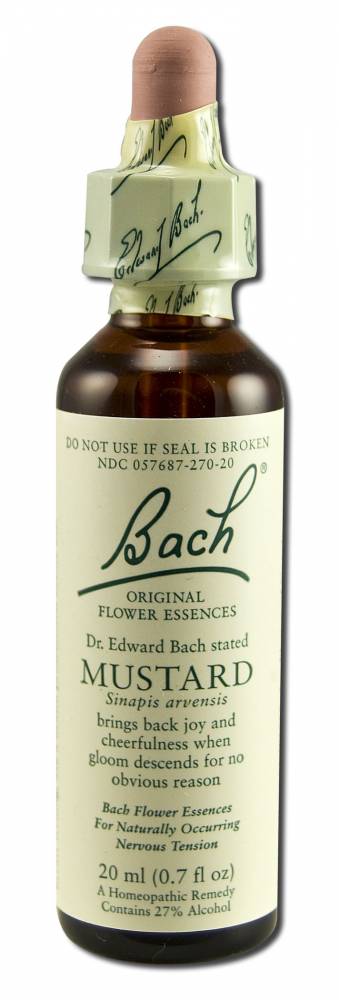 Bach Flower Remedies Original Flower Essences Mustard