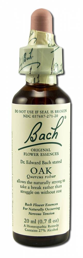 Bach Flower Remedies Original Flower Essences Oak