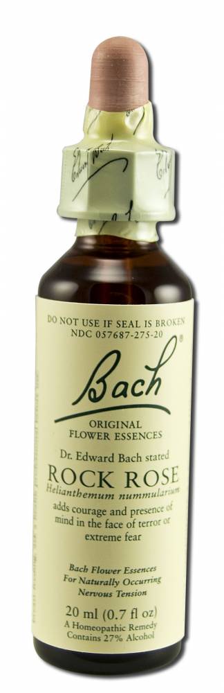 Bach Flower Remedies Original Flower Essences Rock Rose