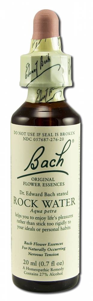 Bach Flower Remedies Original Flower Essences Rock Water