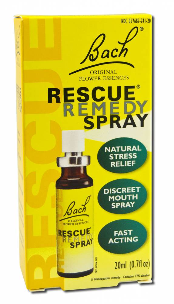 Bach Flower Remedies Rescue Remedy Spray 20 ml each
