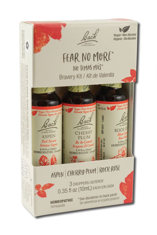 Four Elements Nelson Bach Kits Fear No More Alcohol Free Kit 3pk