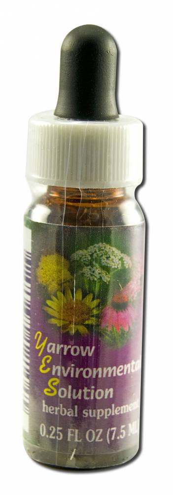 Flower Essence Services (FES) North American Flower Essences Yarrow Environmental Solution 1/4 oz