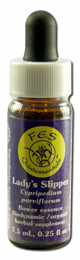 Flower Essence Services (FES) North American Flower Essences Lady Slipper Yellow