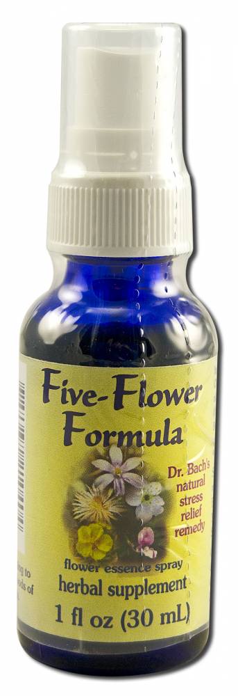 Flower Essence Services (FES) Healing Herbs English Flower Essences Five Flower Formula Spray
