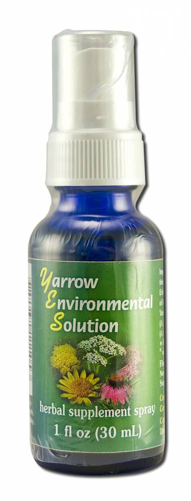 Flower Essence Services (FES) North American Flower Essences Yarrow Environmental Solution Spray 1 oz