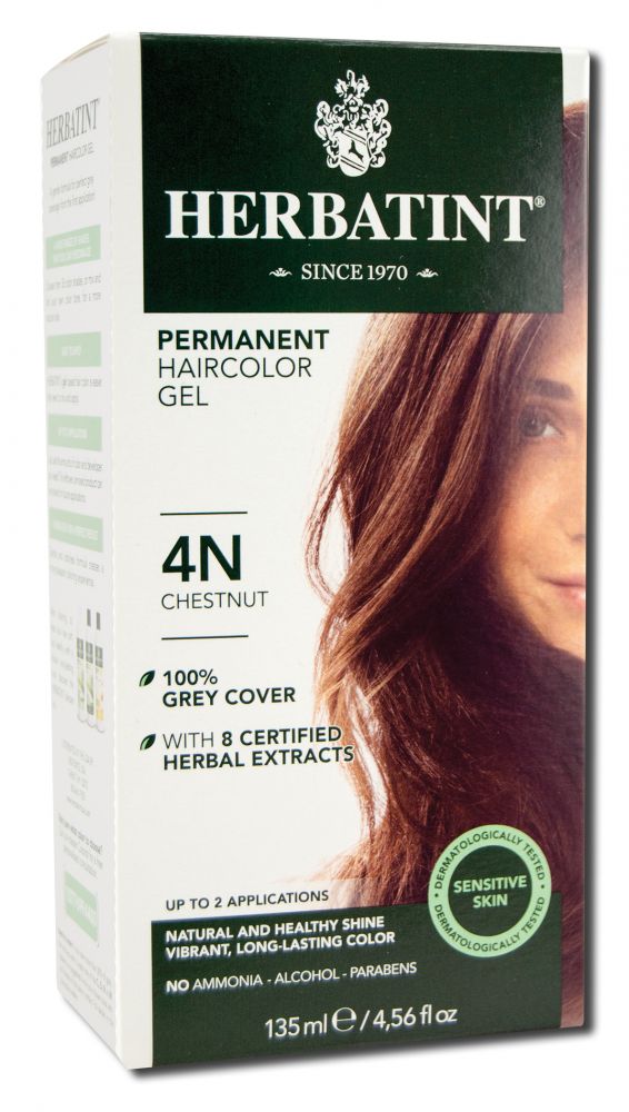 Herbavita Herbatint Permanent Hair Color Chestnut (4N)