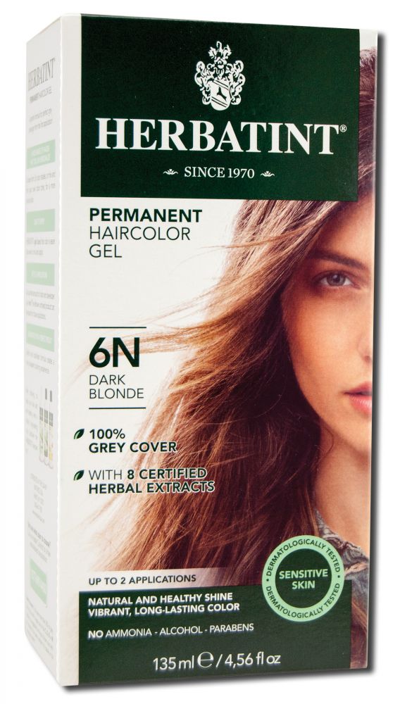 Herbavita Herbatint Permanent Hair Color Dark Blonde (6N)