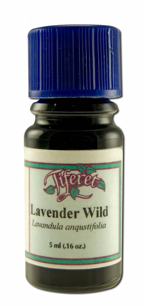 Tiferet Blue Glass Aromatic Professional Oils Lavender Wild 5ml