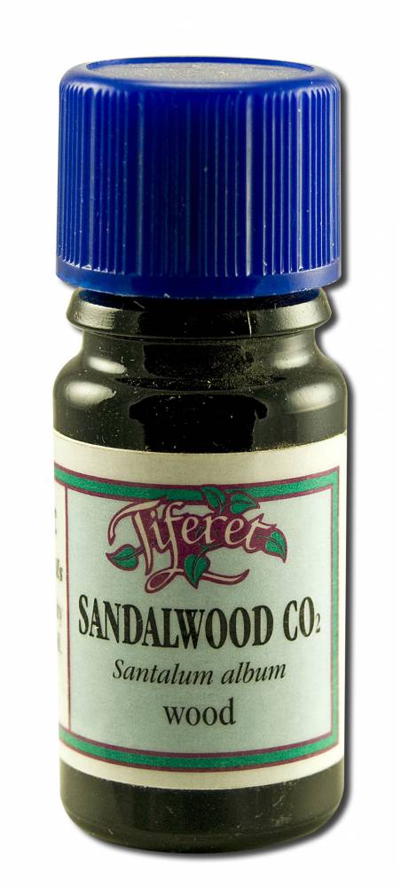 Tiferet Blue Glass Aromatic Professional Oils Sandalwood CO2 5 ml