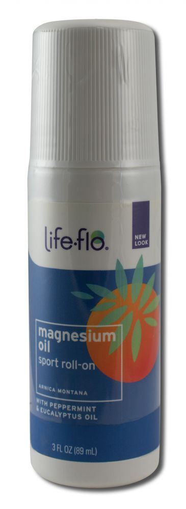 Life-Flo Body Care Magnesium Oil Sport Roll On 3 oz