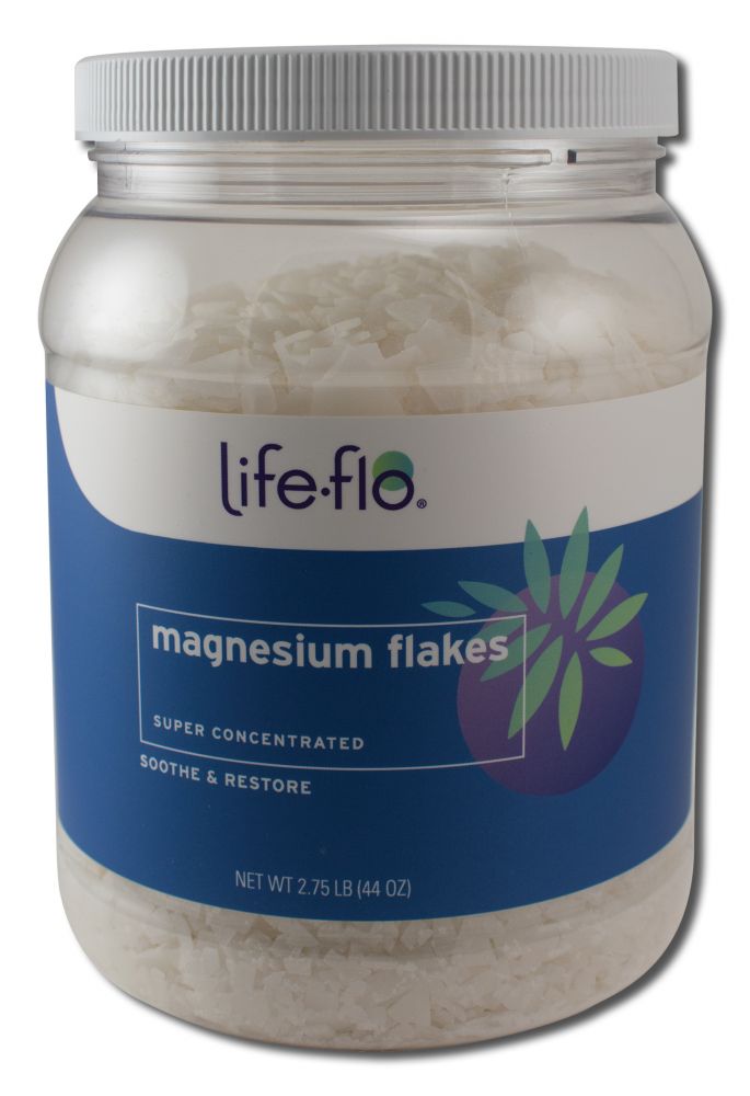 Life-Flo Body Care Pure Magnesium Flakes Powder 44 oz