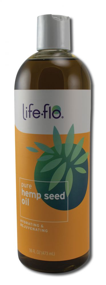 Life-Flo Pure Oils & Butters Hemp Seed Oil 16 oz