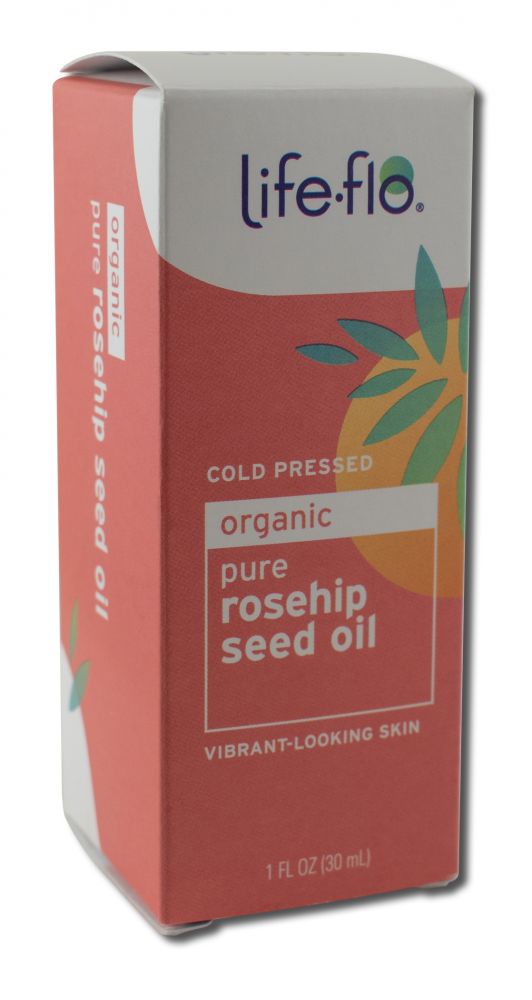 Life-Flo Pure Oils & Butters Rosehip Seed Oil 1 oz