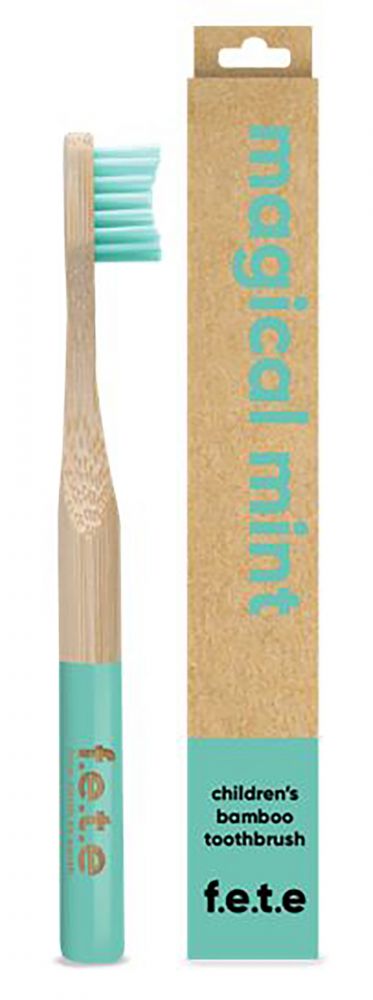 F.E.T.E. Children Bamboo Toothbrush Magical Mint Soft