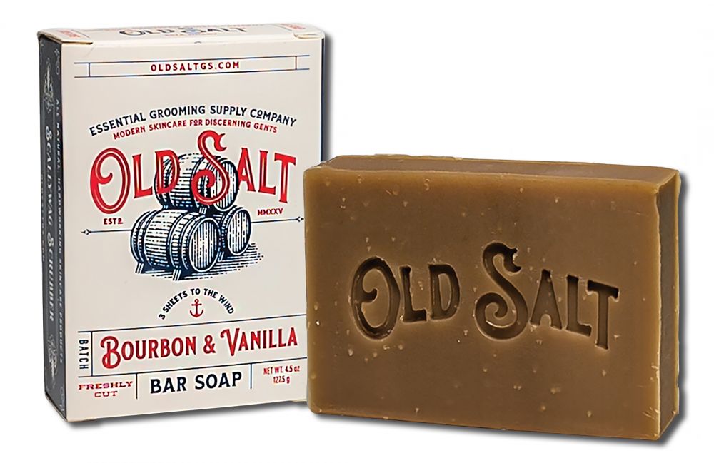 Old Salt Bar Soap Bourbon & Vanilla 4.5 oz