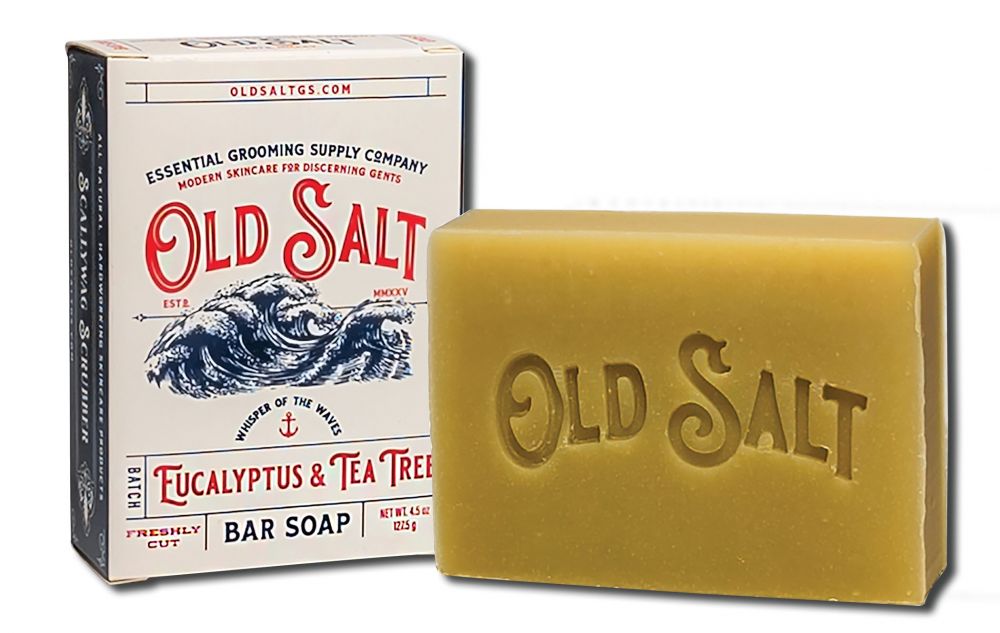Old Salt Bar Soap Eucalyptus + Tea Tree 4.5 oz