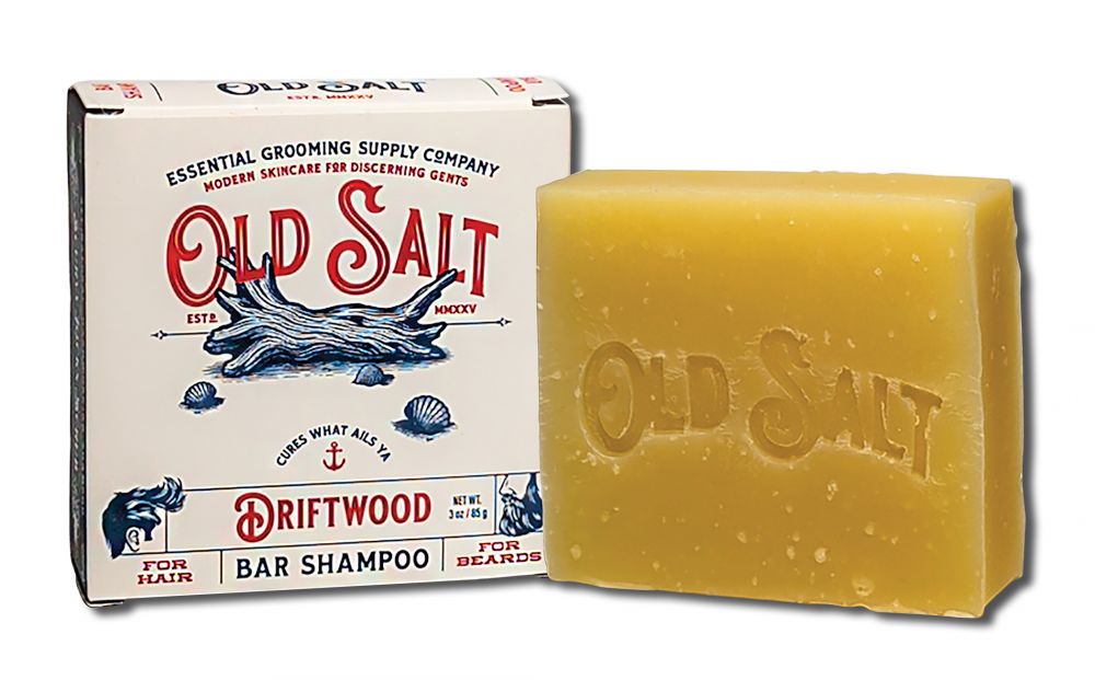 Old Salt Hair Care Hair/Beard Shampoo-Boxed-Driftwood 3 oz